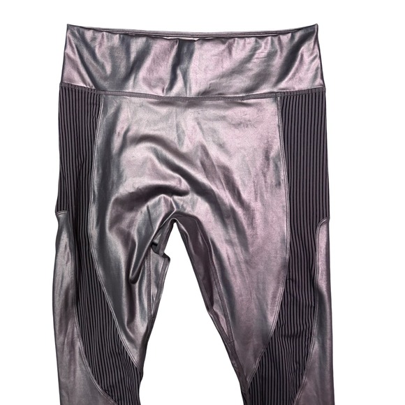 Fabletics Motion 365 Contour Highwaist Black Shine Khloe Edit Leggings NWT sz LG - Picture 6 of 6